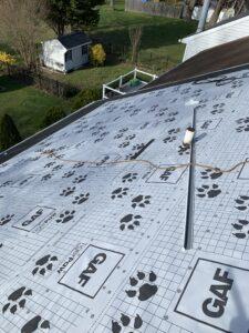 GAF Tiger Paw underlayment is always used on our roofing projects to ensure the maximum warranty by GAF
